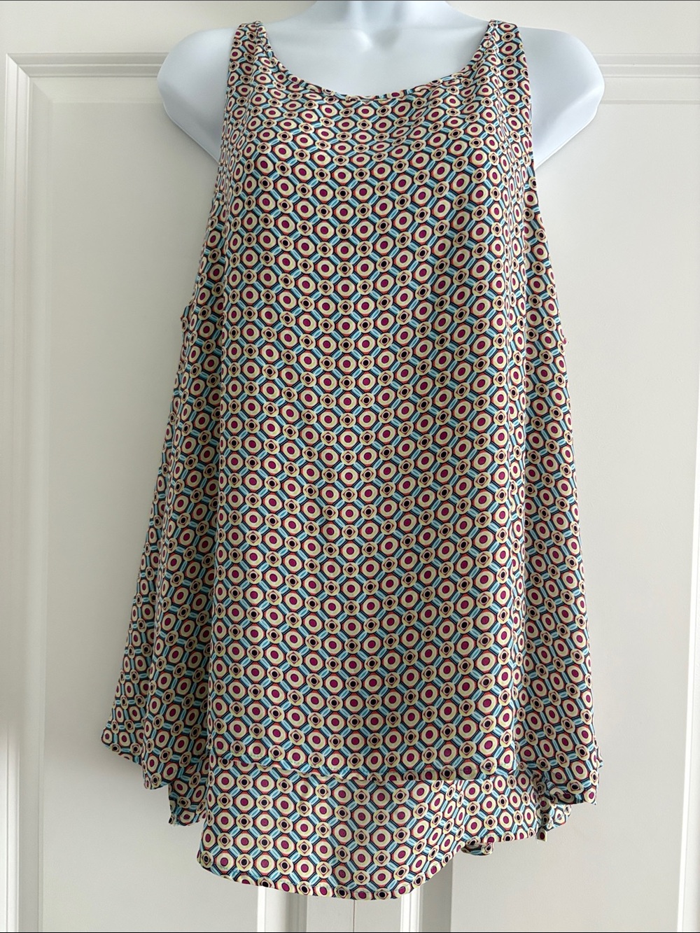 New Directions sleeveless Blouse Size XL